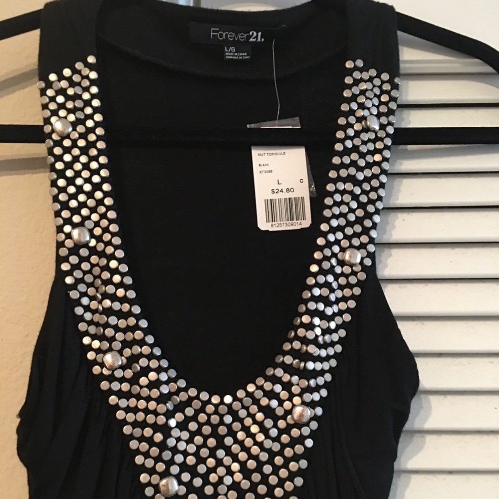 Forever 21 long top. V neck  Ruched full length